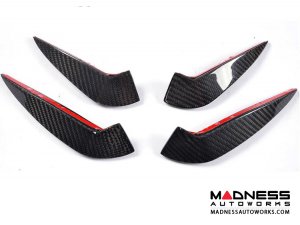 Mercedes-Benz CLA-Class Sport Front Canards - Carbon Fiber